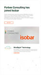 Mobile Screenshot of forbesconsulting.com